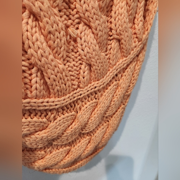 Vintage 00's bebe Sweater Vest Cantelope Color XXS - Picture 5 of 6